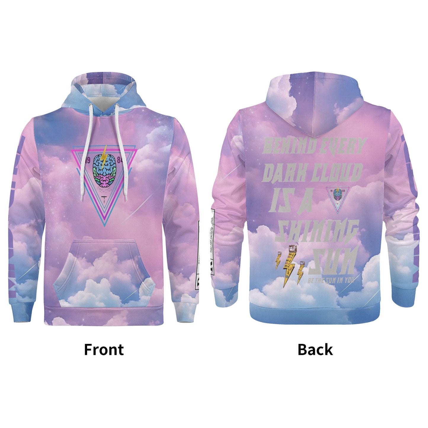 MND+CTRL Bright Life Skys Hoodie